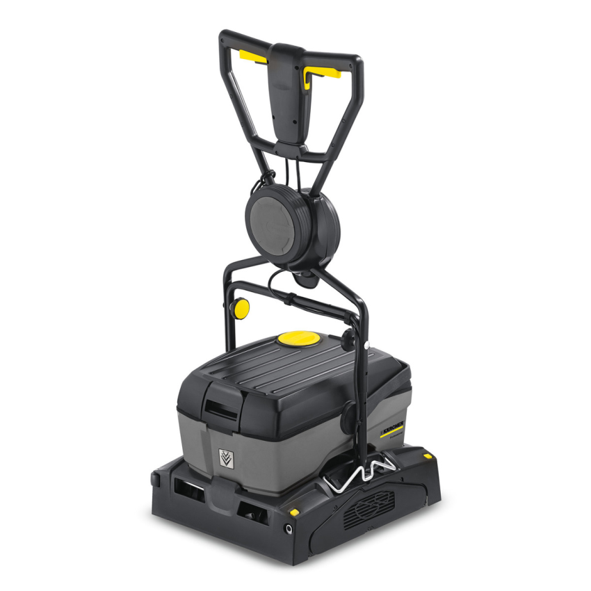 Подопочистваща машина за релефни подови настилки Karcher BR 40/10 C Adv