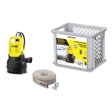 Дренажна помпа с маркуч и кутия | Потопяема помпа Karcher Pump Box