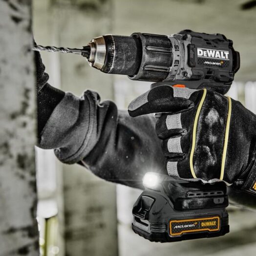 Комплект акумулаторни винтоверт гайковерт 2 батерии куфар и зарядно DeWALT DCK200ME2GT McLaren F1 Team 18V - Image 7