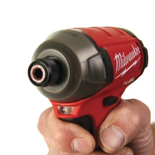 Комплект компактен винтоверт зарядно куфар и 2 батерии Milwaukee M12FID-202X 12V 147Nm - Image 4