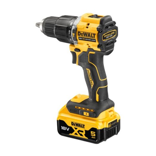 Акумулаторен ударен винтоверт DeWALT DCD100YP2T 18V 68Nm в комплект с 2 батерии куфар и зарядно - Image 2