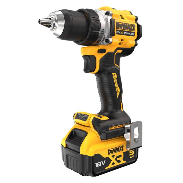 Пълен комплект акумулаторен винтоверт 2 батерии куфар и зарядно DeWALT DCD800P2T 18V 90Nm - Image 3