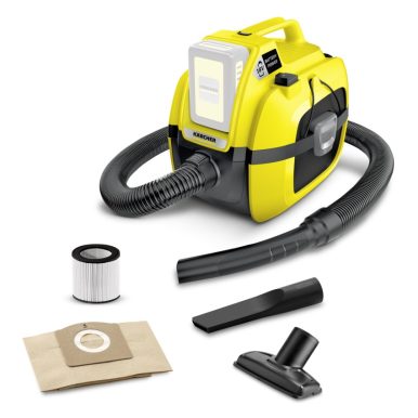 Акумулаторна компактна прахосмукачка на батерии Karcher WD 1 Compact Battery