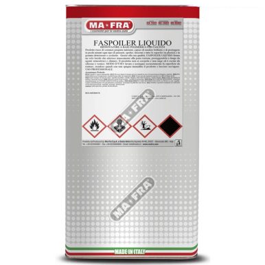 Faspoiler Liquido - Препарат за възстановяване на спойлери, пластмаса и гуми 5кг