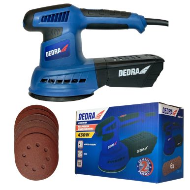 Ексцентършлайф DEDRA DED7947, 430W, 125mm