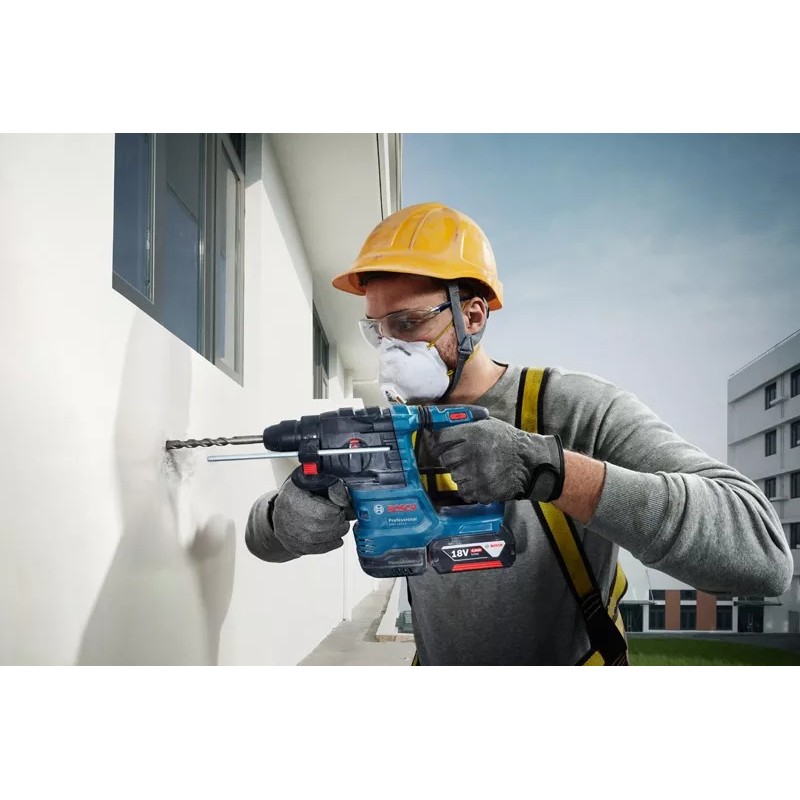 Акумулаторен перфоратор BOSCH GBH 185-LI, 18V - Image 2